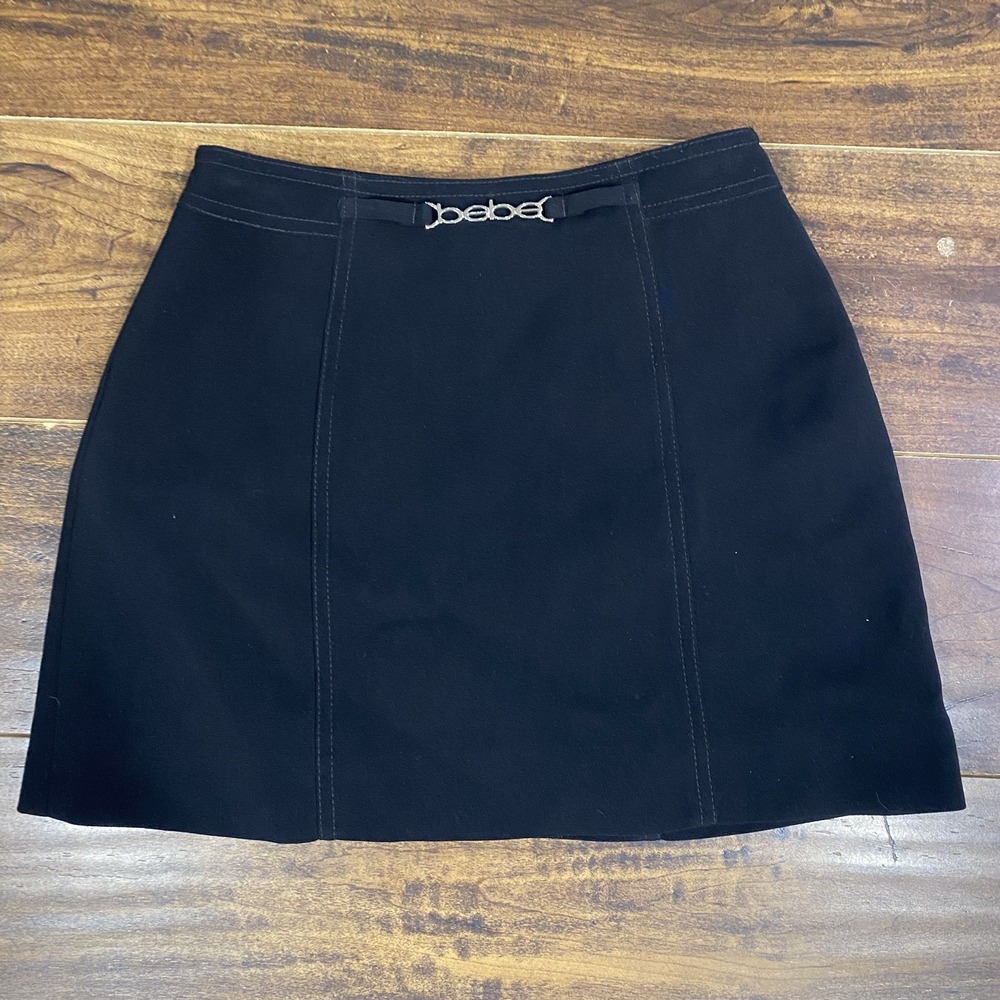 Bebe mini skirt y2k
